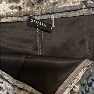 Storia Charcoal and Silver Textured Jacket